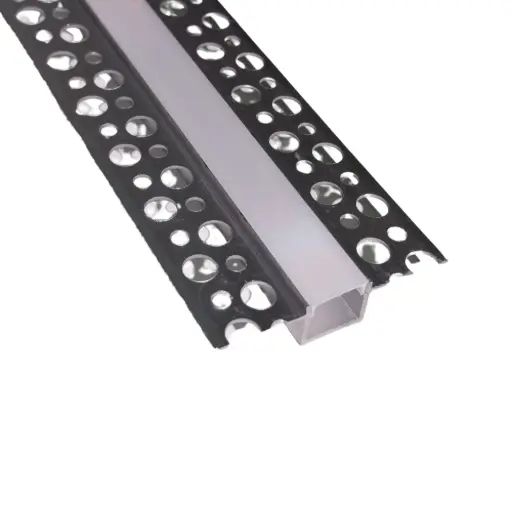 [PROE-15] Profilé encastré 15x13mm + diffuseur opale - 3m  